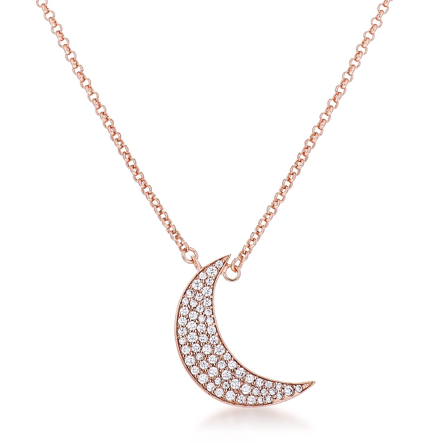 Captivating Edge Modern Icon To the Moon And Back Necklace - Friggin Jewelry Fashion
