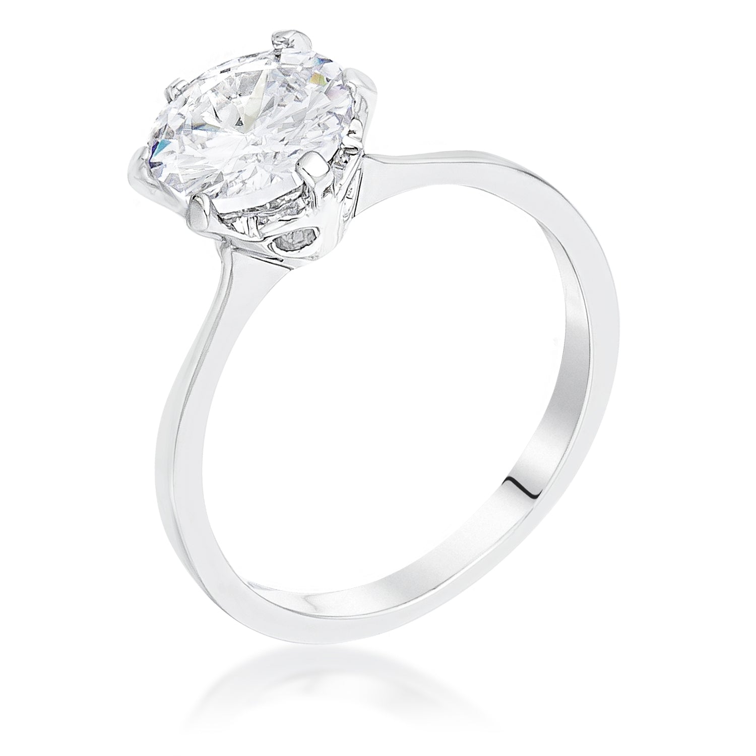 Golden Icon Signature Line Classique Engagement Ring - Friggin Jewelry Fashion