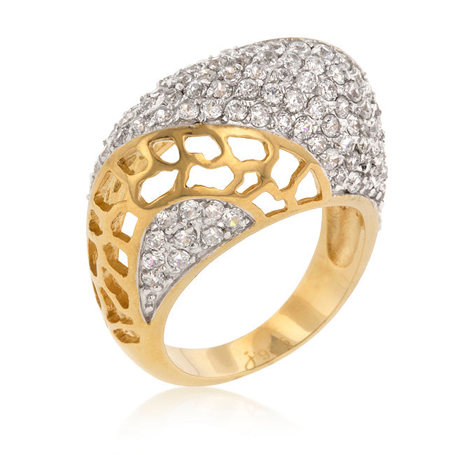 Sultry Edge Classic Muse Victoria Ring - Friggin Jewelry Fashion