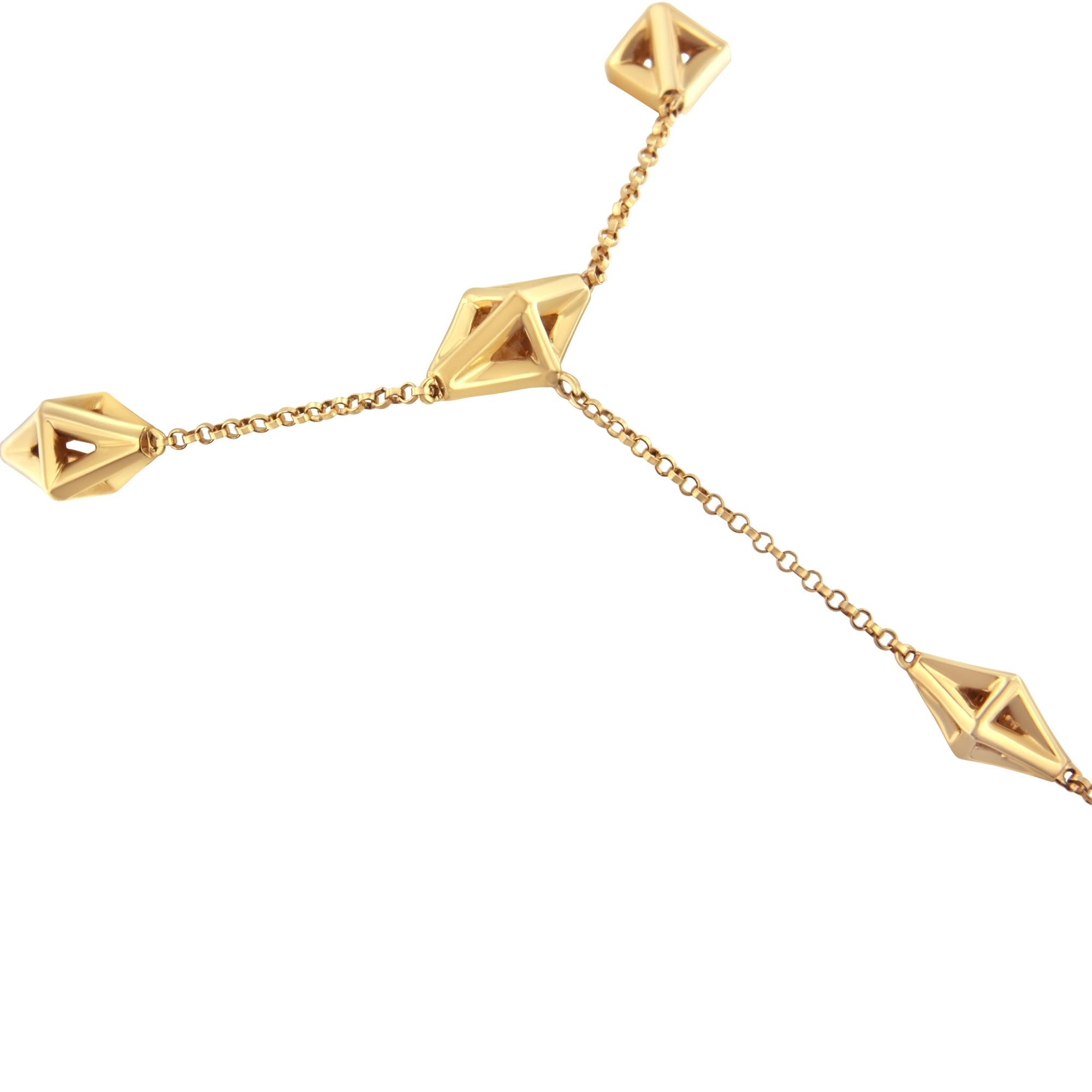14K Yellow Gold 1/4 Cttw Diamond Ring and Bracelet Hand Chain (G-H Color, SI1-SI2 Clarity) - 7" - Friggin Jewelry Premium