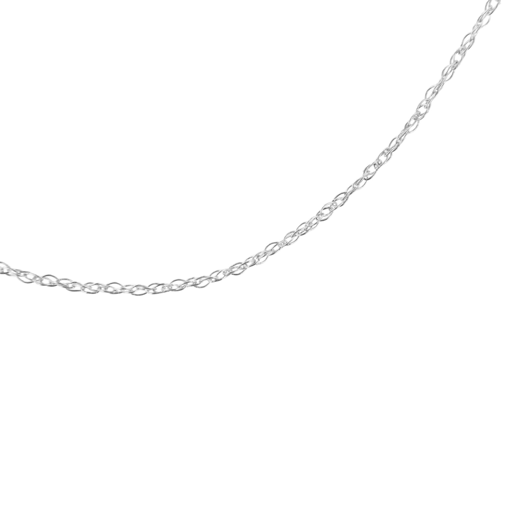 10K Gold 0.5 mm Slender & Dainty Fine Rope Chain Necklace - Friggin Jewelry