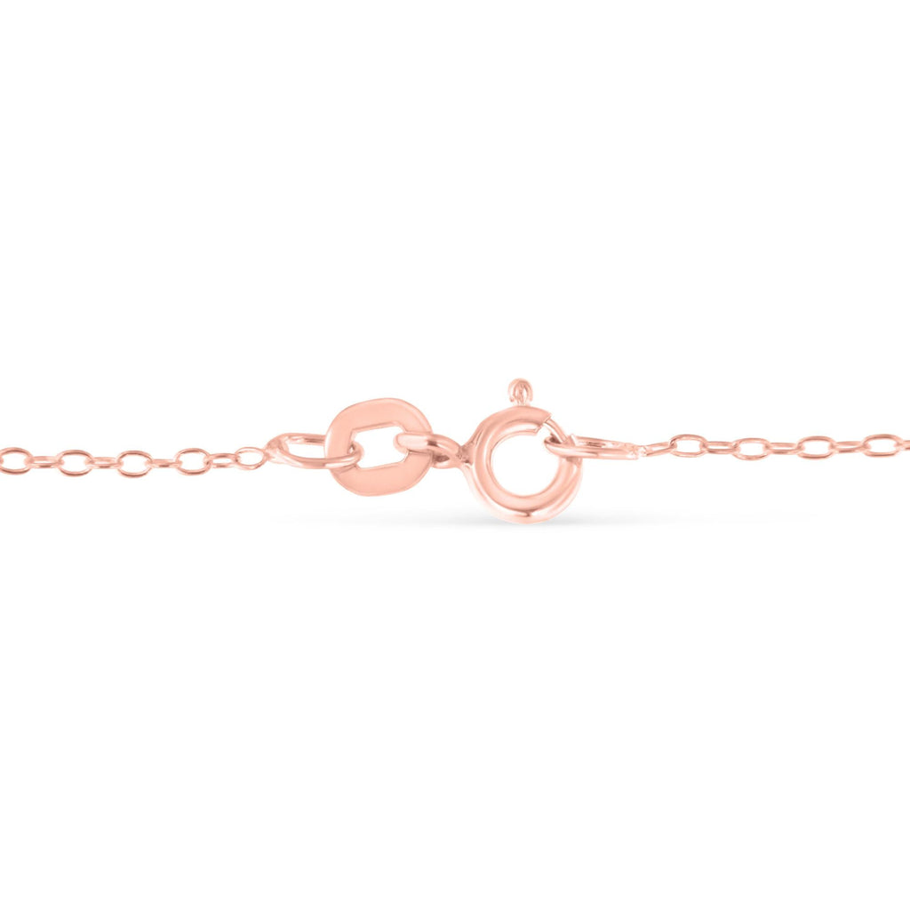 Sterling Silver Diamond Station Necklace (1/2 cttw, K-L Color, I2-I3 Clarity) - Friggin Jewelry