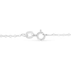 Collar de diamantes en plata de ley (1/2 ct, color IJ, claridad I1-I2) - Friggin Jewelry