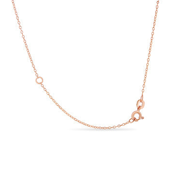 Collar con colgante de 18" en plata de ley 925 con bisel de diamantes de 1/2 quilates (color IJ, claridad I2-I3) - Friggin Jewelry