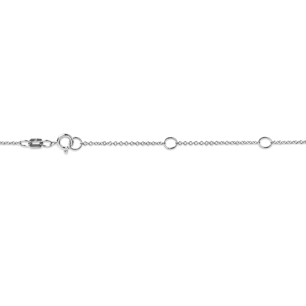Sterling Silver Bezel-Set Diamond Solitaire Pendant Necklace (1/3 cttw, H-I Color, I1-I2 Clarity) - Friggin Jewelry