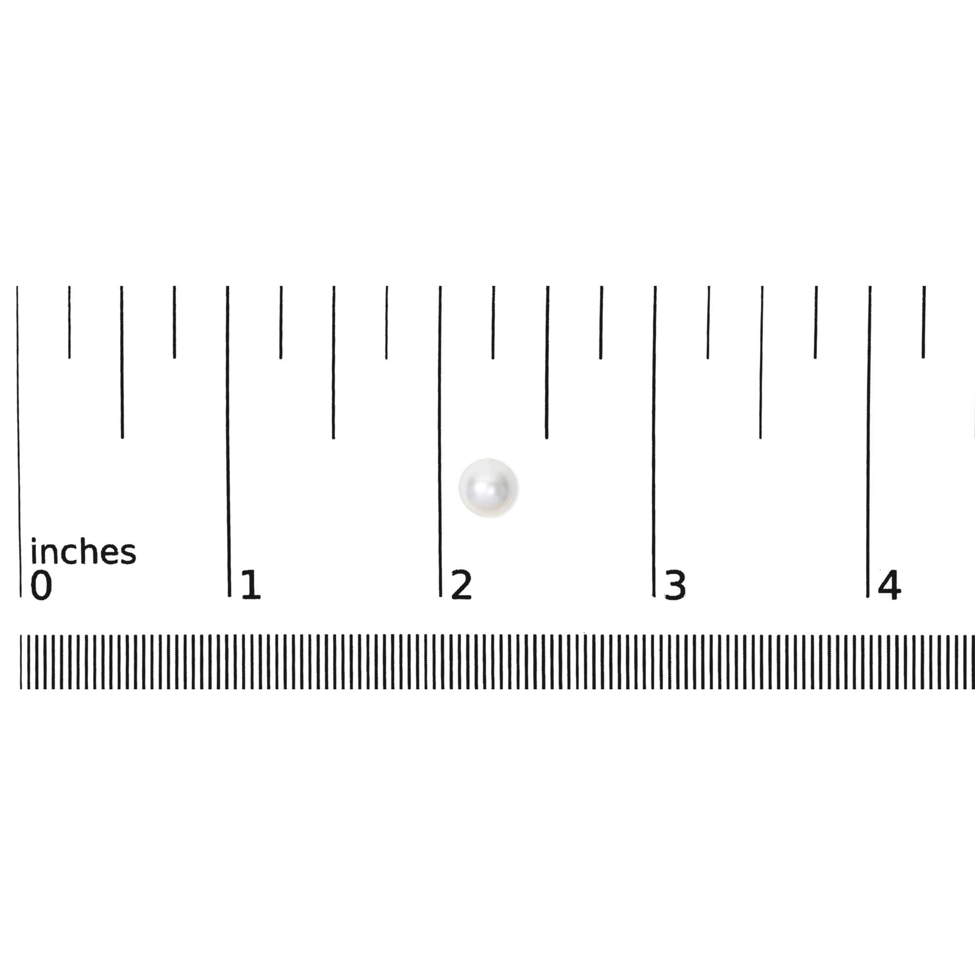 14K Gold Cultured Freshwater Pearl Solitaire Stud Earrings - Friggin Jewelry