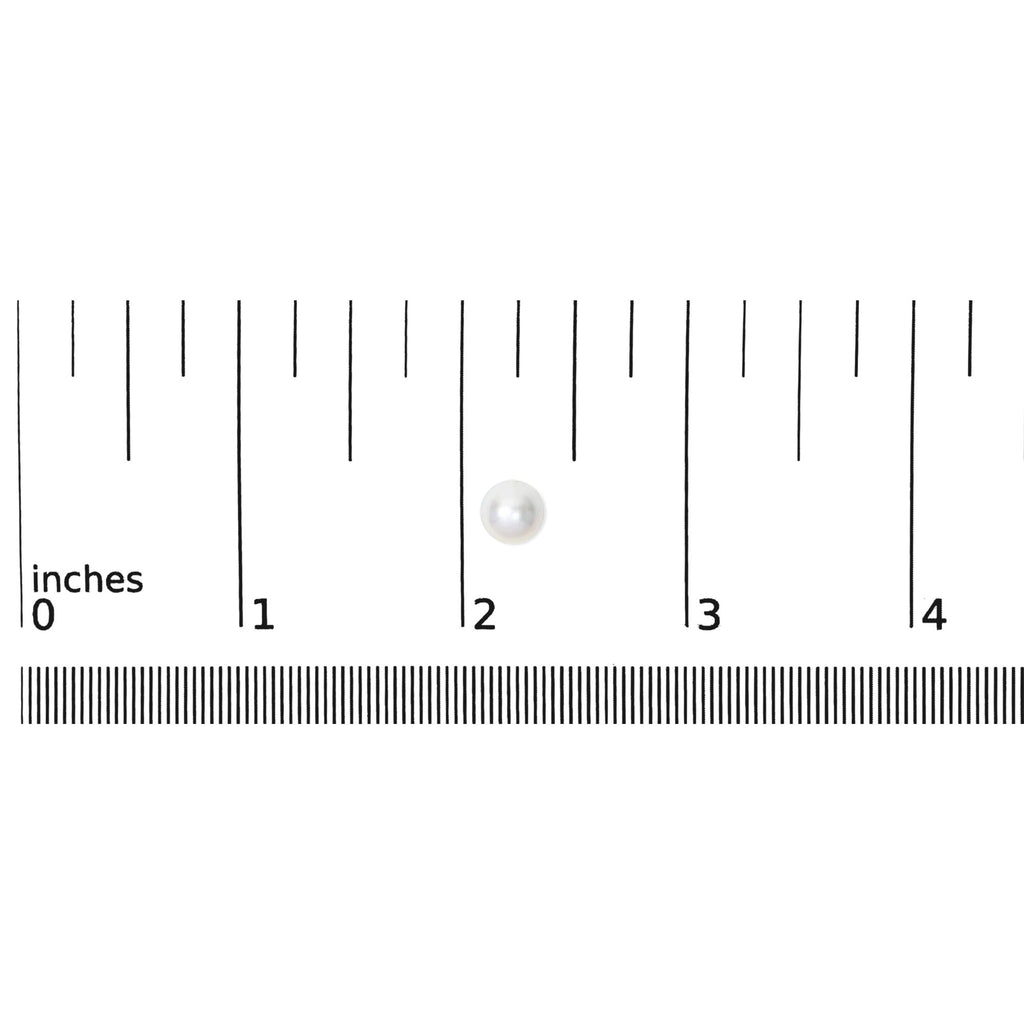 14K Gold Cultured Freshwater Pearl Solitaire Stud Earrings - Friggin Jewelry
