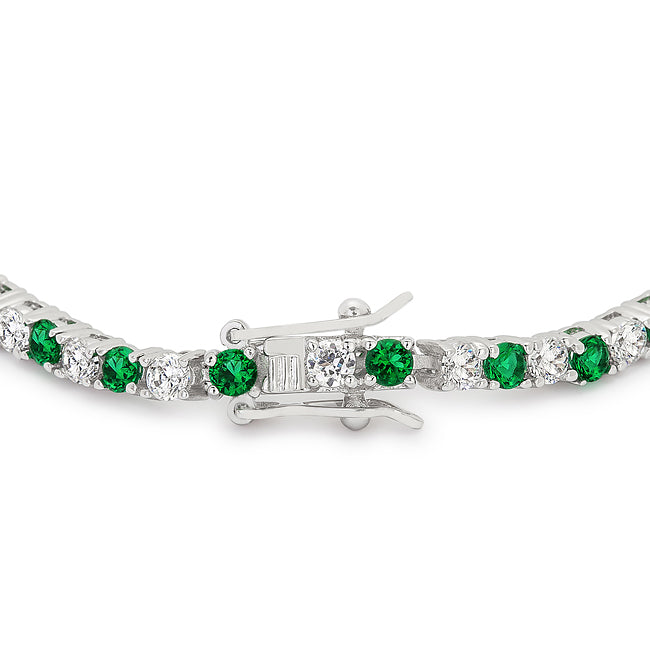 Gilded Temptress Bold Edit Evergreen Tennis Bracelet - Friggin Jewelry Fashion