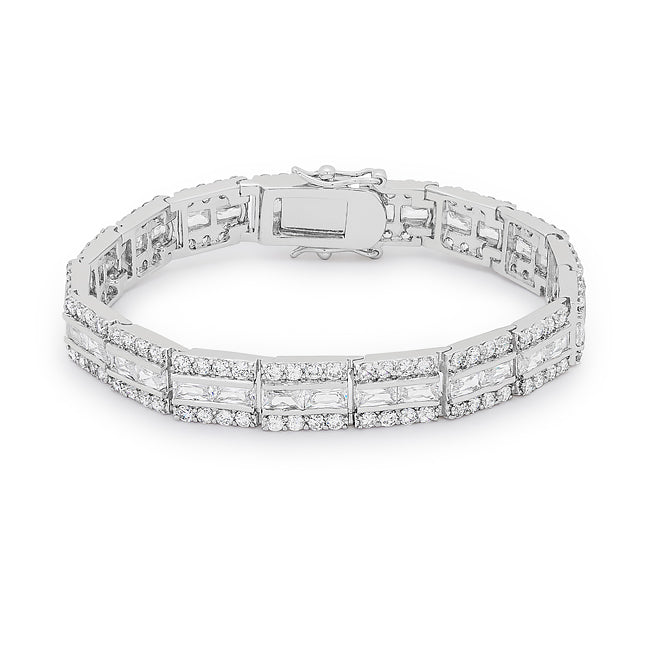 Fresh Spark Signature Icon Balboa Cubic Zirconia Bracelet - Friggin Jewelry Fashion