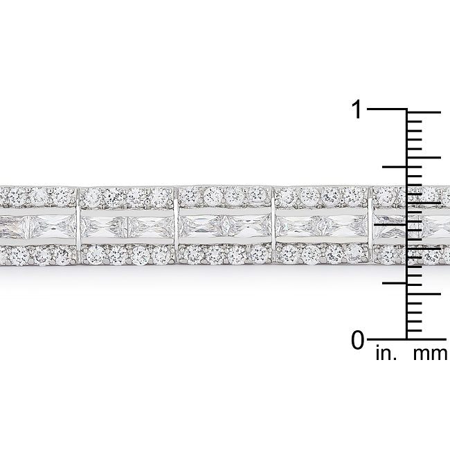 Fresh Spark Signature Icon Balboa Cubic Zirconia Bracelet - Friggin Jewelry Fashion