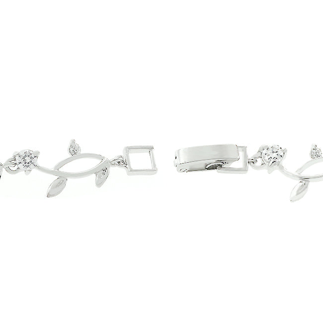 Gallery Form Modern Edit Nathans Vine Cubic Zirconia Bracelet - Friggin Jewelry Fashion