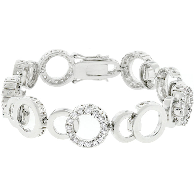 Everyday Edge Signature Icon Circle Bijoux 7 Inch Bracelet - Friggin Jewelry Fashion