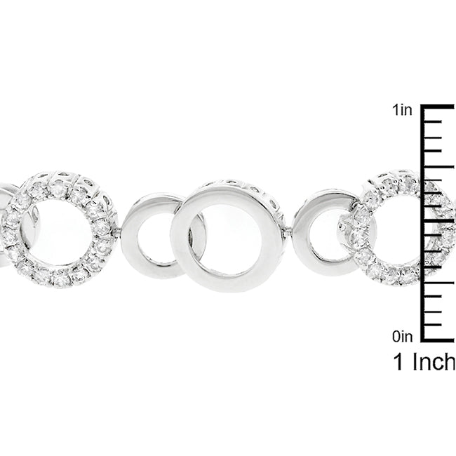 Everyday Edge Signature Icon Circle Bijoux 7 Inch Bracelet - Friggin Jewelry Fashion