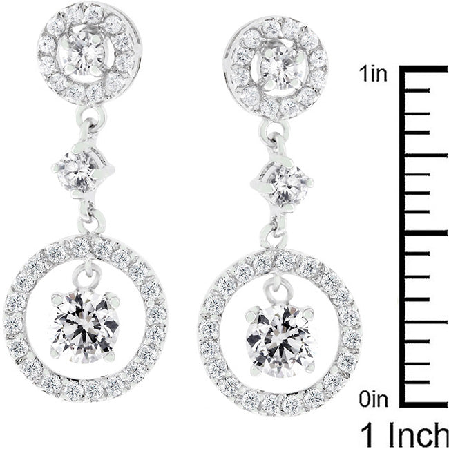 Refined Glow Classic Line Dew Drop Earrings - Friggin Jewelry Fashion