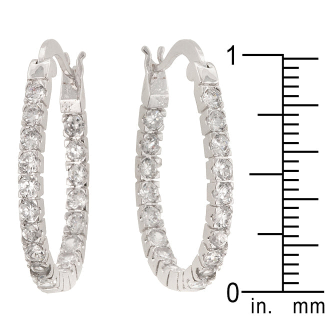 Irresistible Whisper Signature Edit Inside-Out Hoop Earrings - Friggin Jewelry Fashion