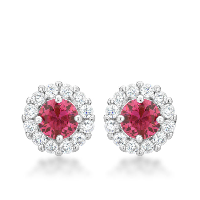 Bright Spark Confident Edit Bella Bridal Earrings in Pink - Friggin Jewelry Fashion