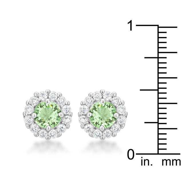 Little Luxuries Signature Edit Bella Bridal Earrings in Peridot - Friggin Jewelry Fashion