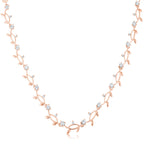 Timeless Spark Heritage Edit Rose Gold Tone Vineyard Necklace - Friggin Jewelry Fashion