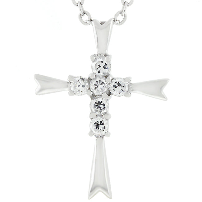 Playful Drama Studio Line Coupled Cross Pendant - Friggin Jewelry Fashion
