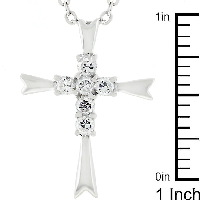 Playful Drama Studio Line Coupled Cross Pendant - Friggin Jewelry Fashion