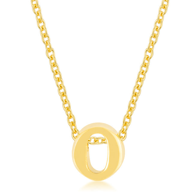 Twilight Drama Studio Edit Golden Initial O Pendant - Friggin Jewelry Fashion