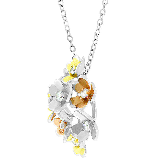 Refined Edge Signature Line Summer Bouquet Pendant - Friggin Jewelry Fashion