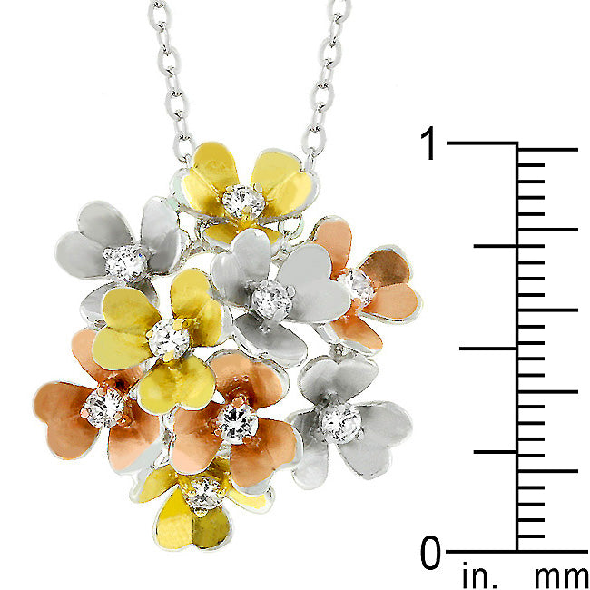 Refined Edge Signature Line Summer Bouquet Pendant - Friggin Jewelry Fashion