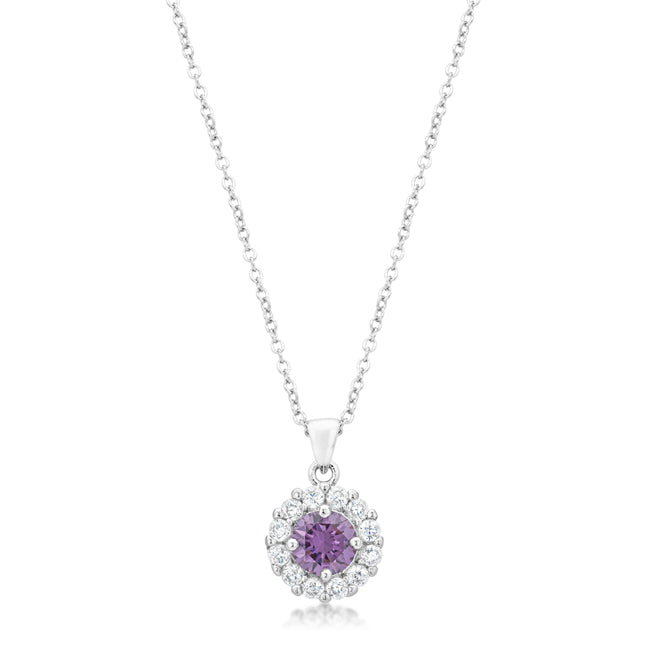 Studio Edge Signature Edit Bella Bridal Pendant in Purple - Friggin Jewelry Fashion