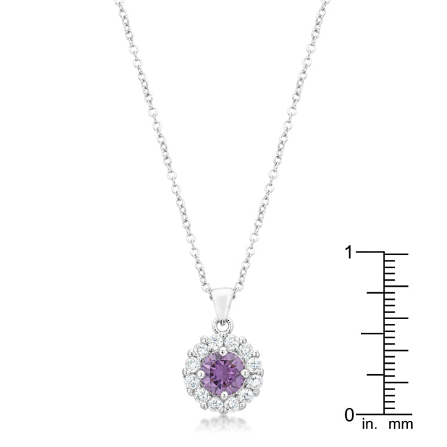 Studio Edge Signature Edit Bella Bridal Pendant in Purple - Friggin Jewelry Fashion