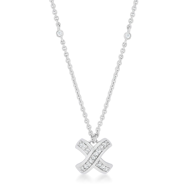 Irresistible Whisper Signature Edit Timeless Pave Necklace - Friggin Jewelry Fashion