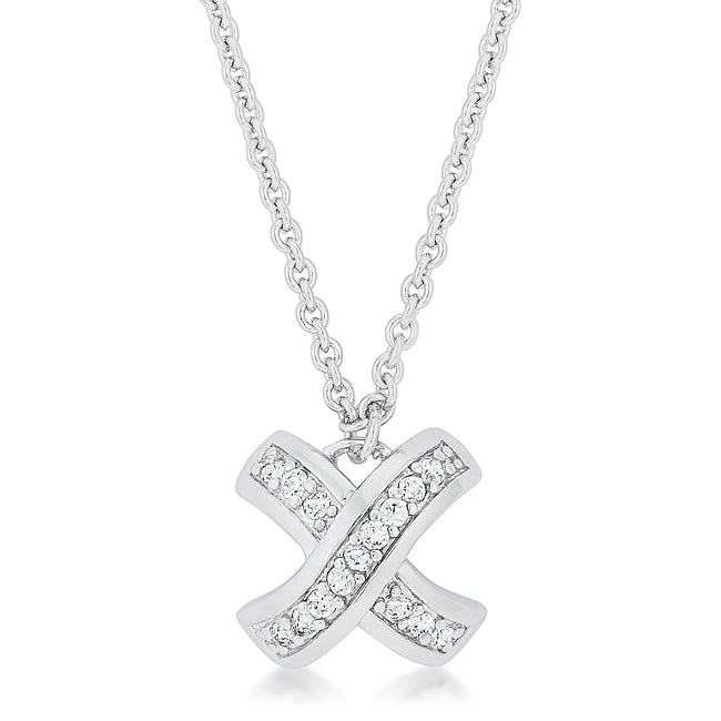 Irresistible Whisper Signature Edit Timeless Pave Necklace - Friggin Jewelry Fashion