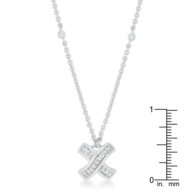 Irresistible Whisper Signature Edit Timeless Pave Necklace - Friggin Jewelry Fashion