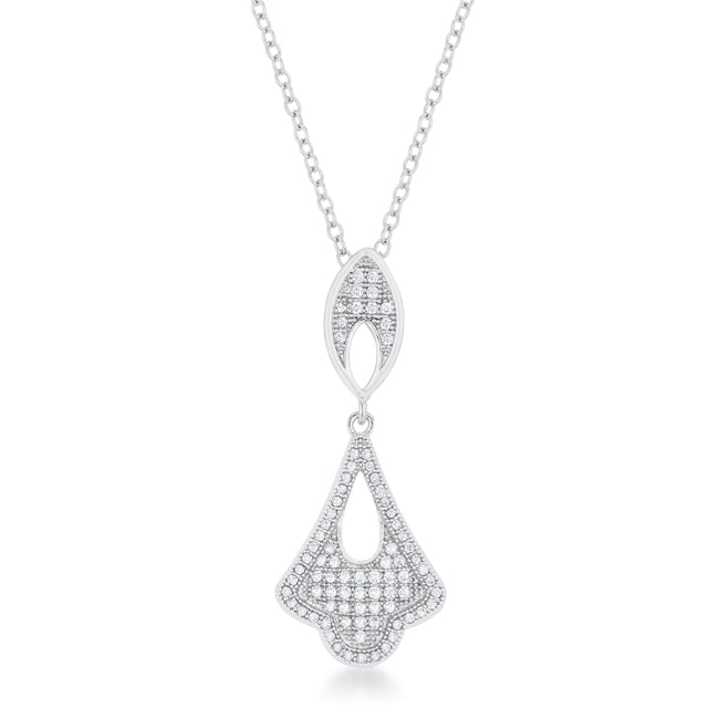 Coveted Spark Signature Edit Tear Drop Dangle Pendant - Friggin Jewelry Fashion