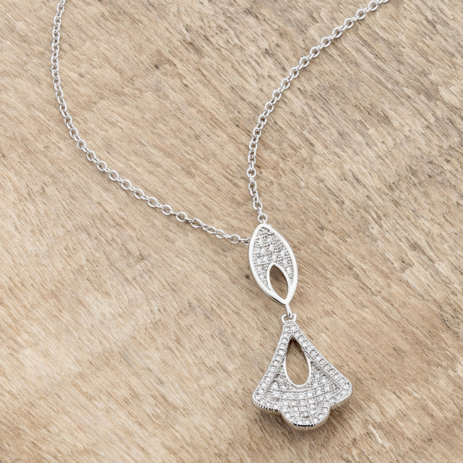 Coveted Spark Signature Edit Tear Drop Dangle Pendant - Friggin Jewelry Fashion