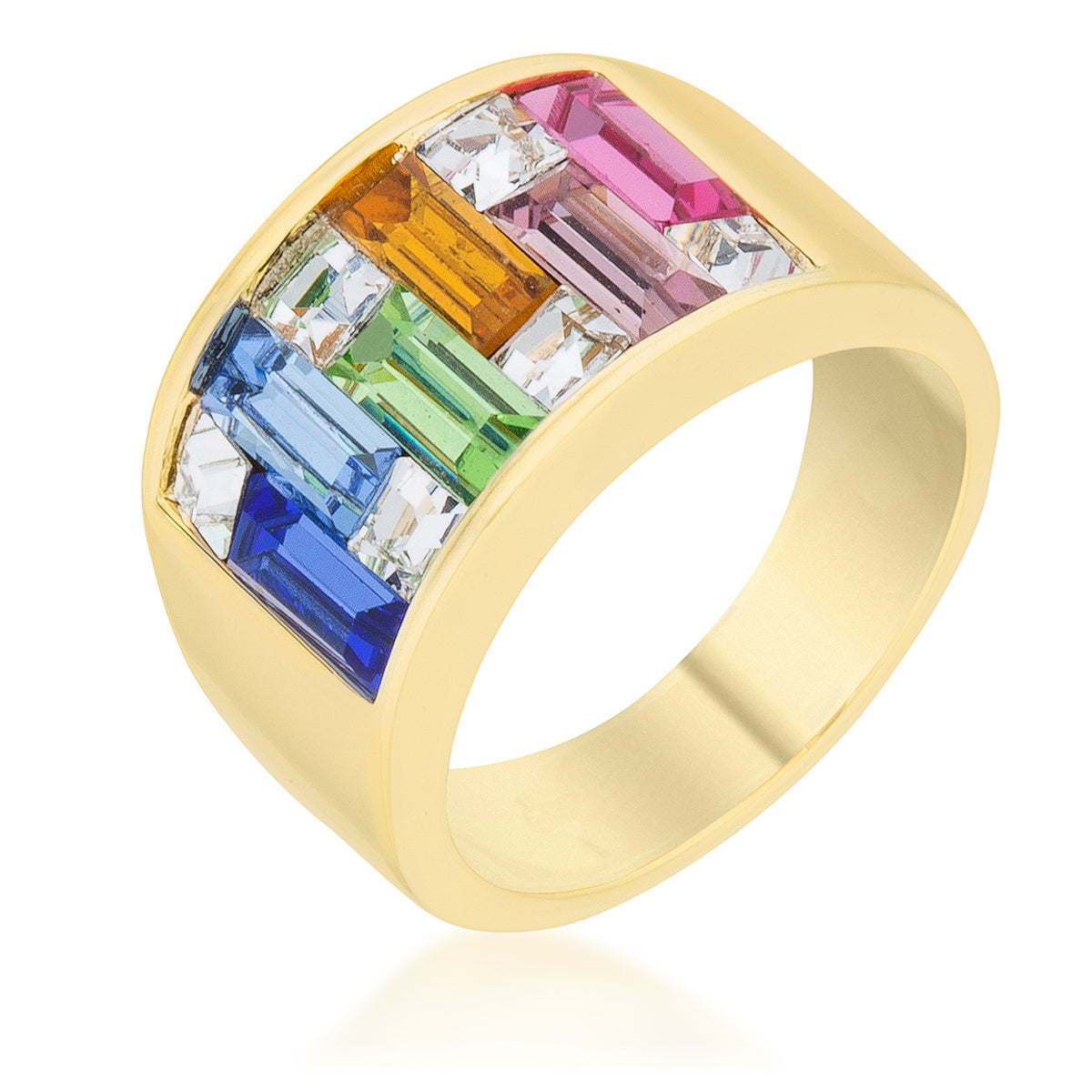 Essential Icon Classic Series Spring Bazaar Ring - Friggin Jewelry Fashion