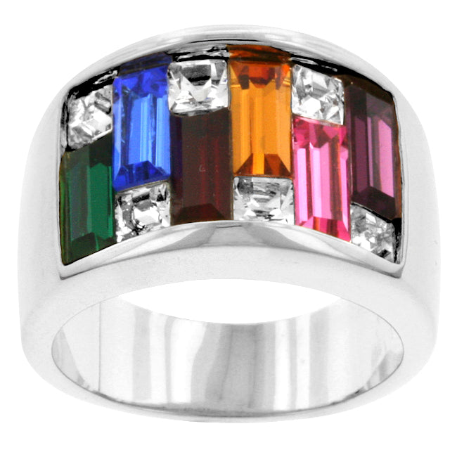 Lustrous Glow Signature Edit Candy Maze II Ring - Friggin Jewelry Fashion