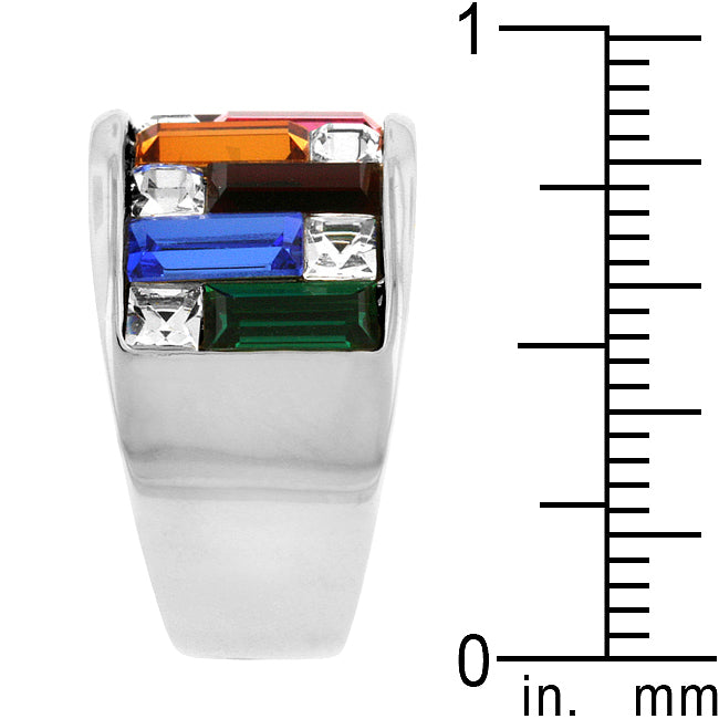 Lustrous Glow Signature Edit Candy Maze II Ring - Friggin Jewelry Fashion