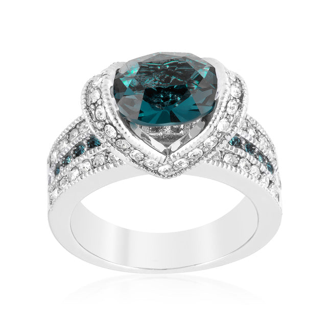Proper Classic Everyday Edit Ovaline Blue Ring - Friggin Jewelry Fashion