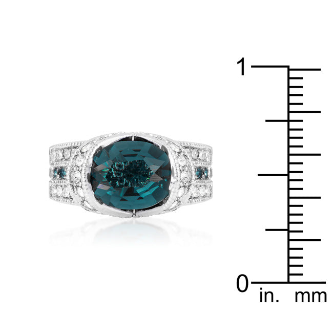 Proper Classic Everyday Edit Ovaline Blue Ring - Friggin Jewelry Fashion