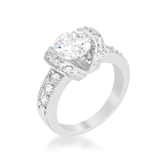 Everyday Whisper Icon Edit Tension Set Engagement Ring - Friggin Jewelry Fashion
