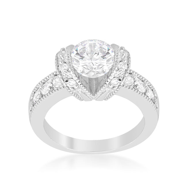 Everyday Whisper Icon Edit Tension Set Engagement Ring - Friggin Jewelry Fashion