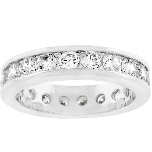 Irresistible Whisper Signature Edit Lustrous Eternity Band - Friggin Jewelry Fashion