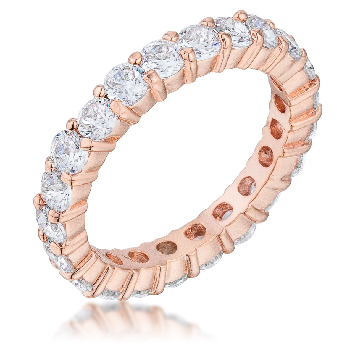 Regency Form Heritage Line Jessica Band in Rose Goldtone Finish - Friggin Jewelry Fashion