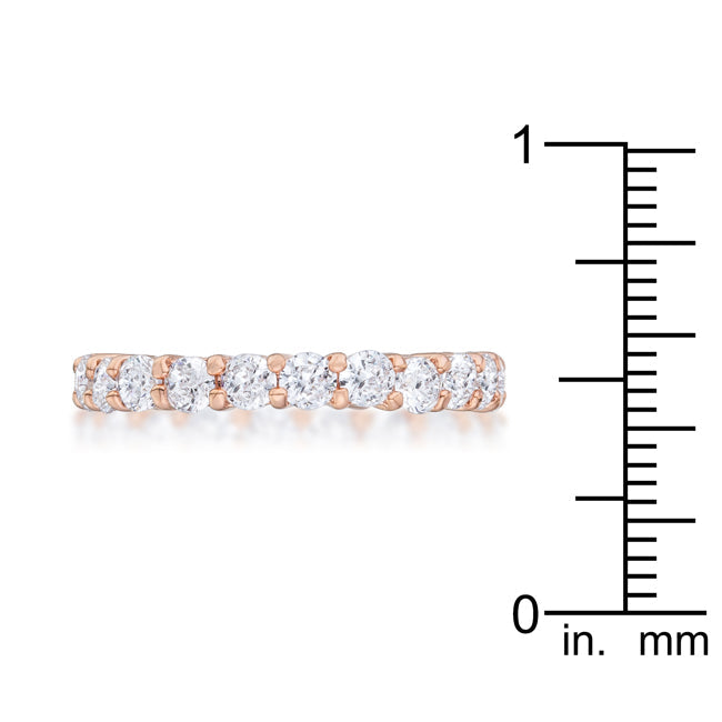 Regency Form Heritage Line Jessica Band in Rose Goldtone Finish - Friggin Jewelry Fashion