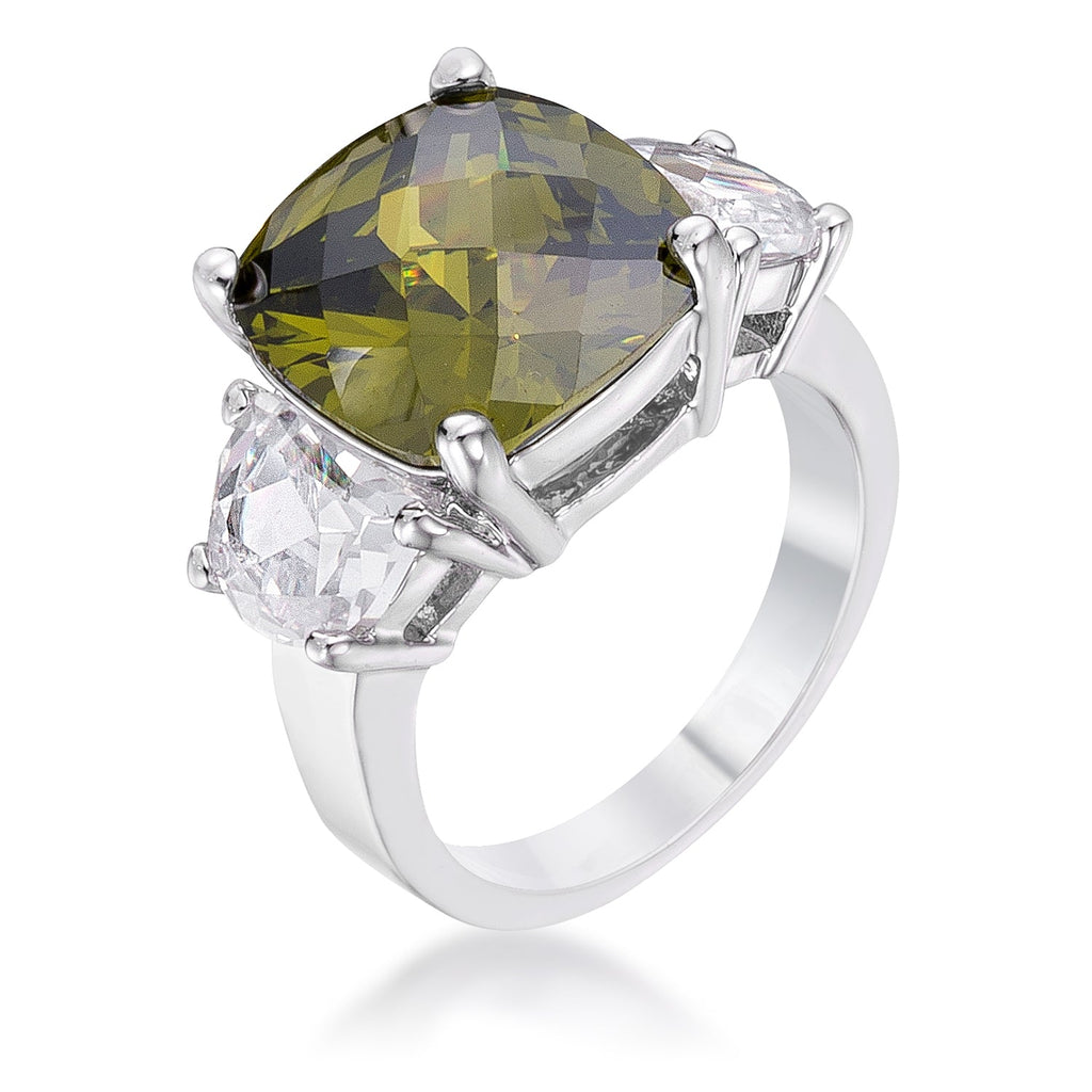 Refined Obsession Modern Edit Olive Triplet Ring - Friggin Jewelry Fashion