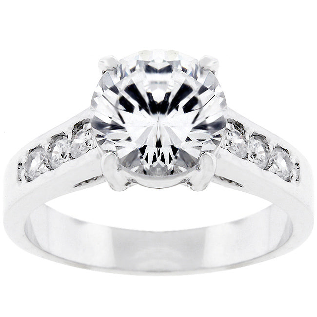 Bold Spark Pure Line Serendipity Engagement Ring - Friggin Jewelry Fashion