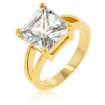Daily Luxe Classic Edit Crystal Ceste Di Amore Ring - Friggin Jewelry Fashion