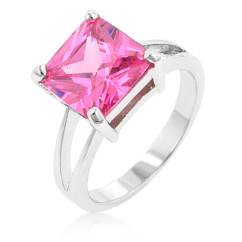 Refined Glow Classic Line Pink Ice Gypsy Ring - Friggin Jewelry Fashion