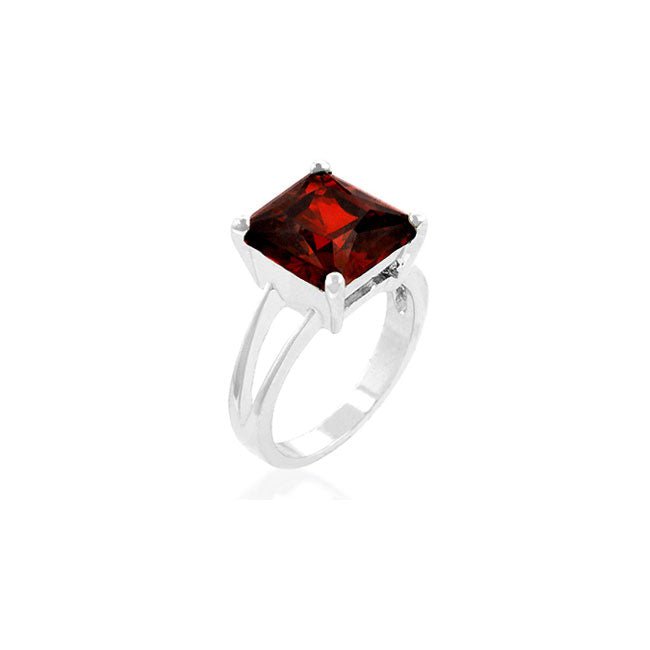 Runway Whisper Contemporary Line Garnet Gypsy Ring - Friggin Jewelry Fashion