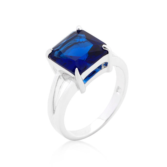 Pure Form Modern Series Sapphire Gypsy Ring - Friggin Jewelry Fashion
